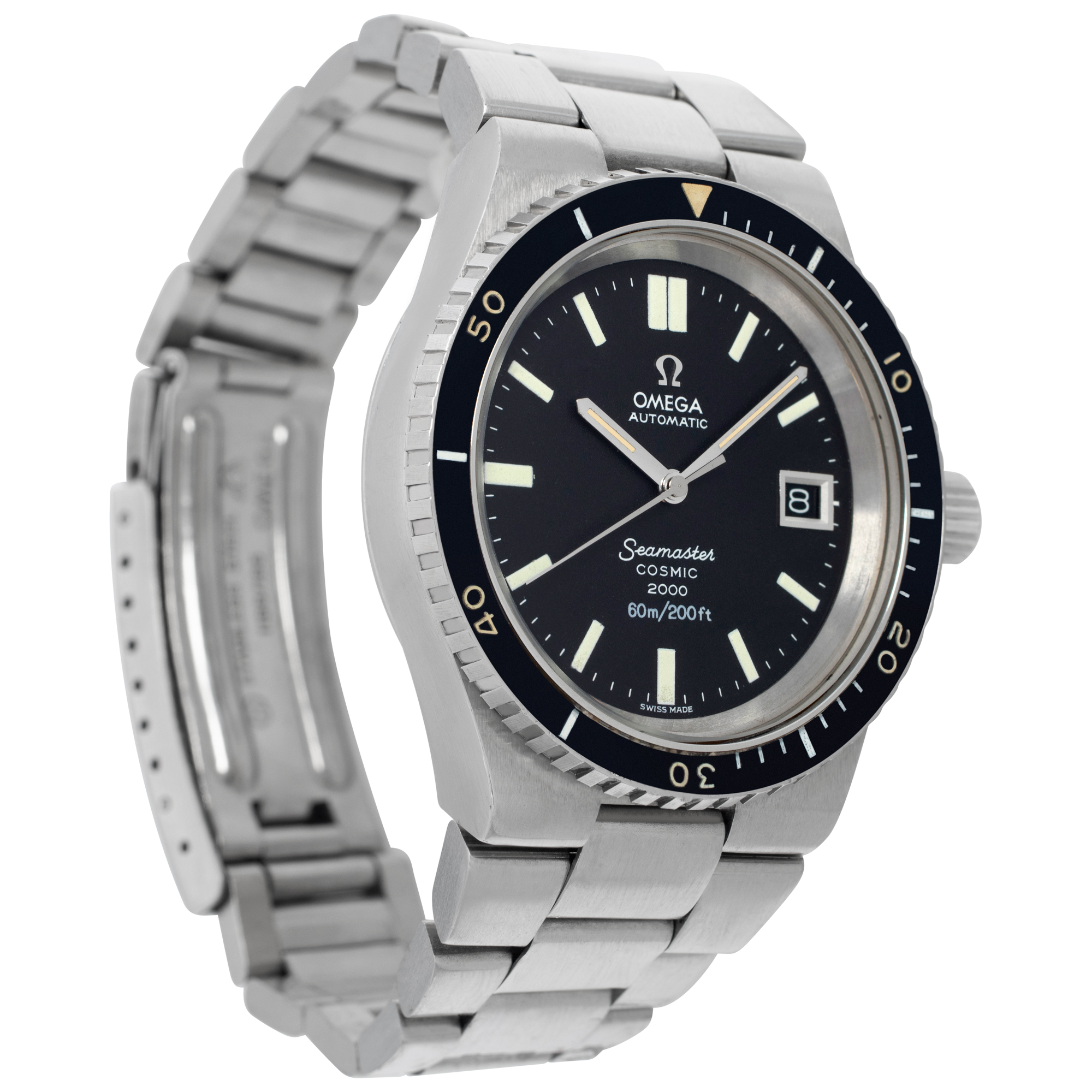 Omega 166137 Seamaster Automatic Male Stainless Steel Watches Omega 166137 Seamaster Automatic Male Stainless Steel Watches