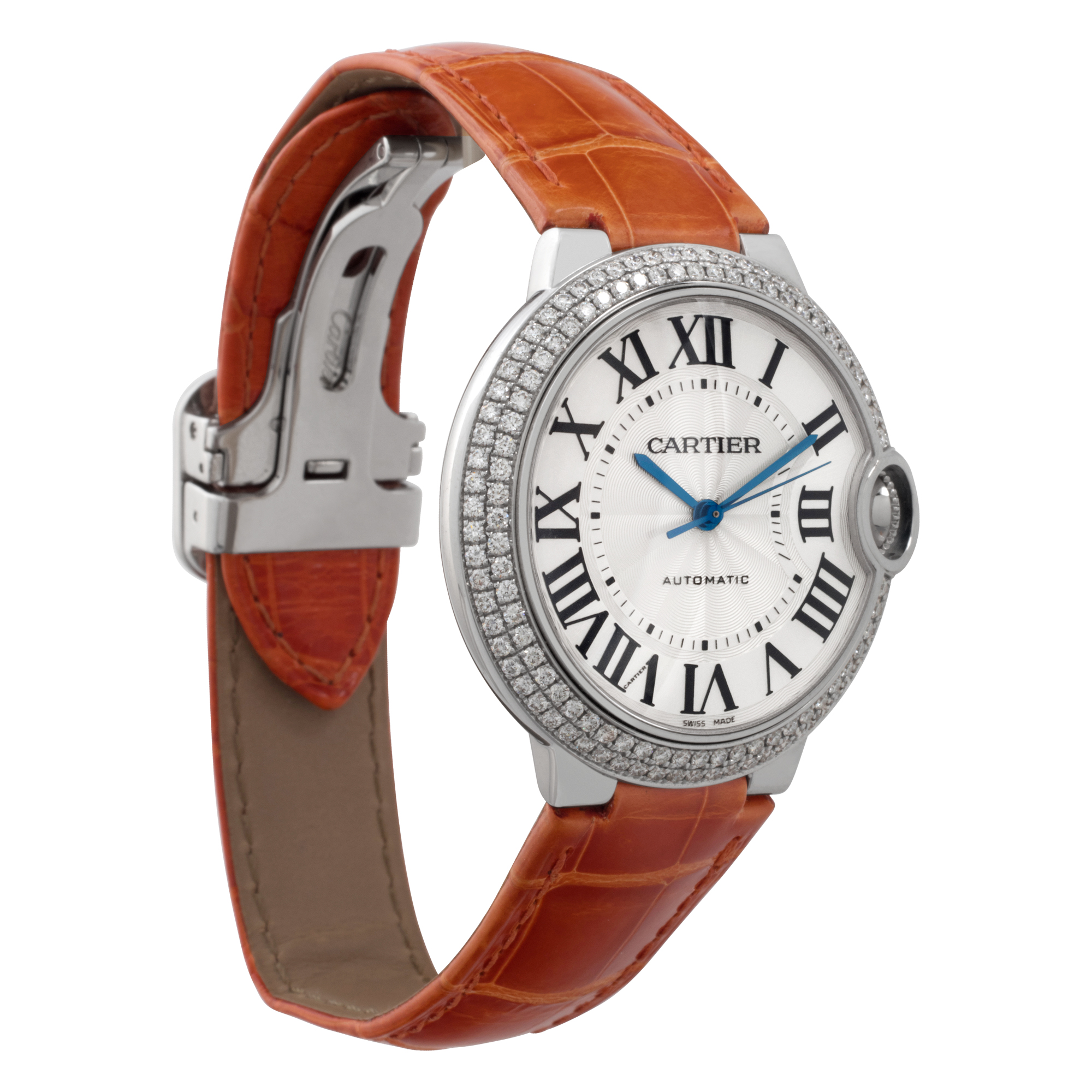 Cartier WE900651 Ballon Bleu Automatic Female 18k White Gold Watches Cartier WE900651 Ballon Bleu Automatic Female 18k White Gold Watches
