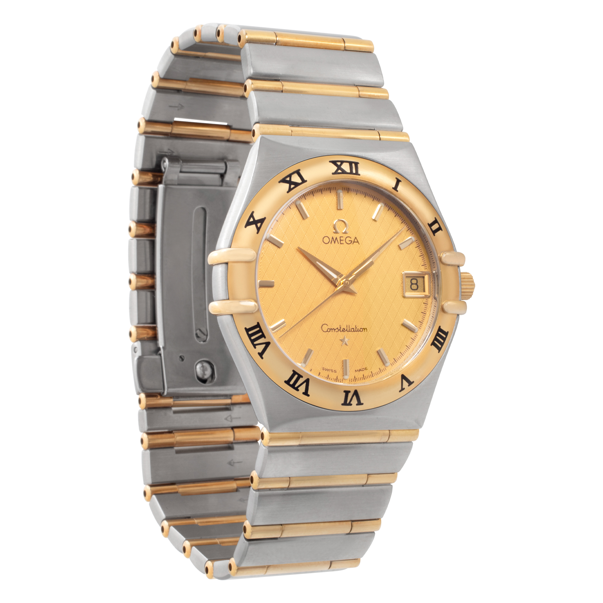 Omega 1212.30.00 Constellation Quartz Unisex 18k gold & Stainless Steel Watches Omega 1212.30.00 Constellation Quartz Unisex 18k gold & Stainless Steel Watches
