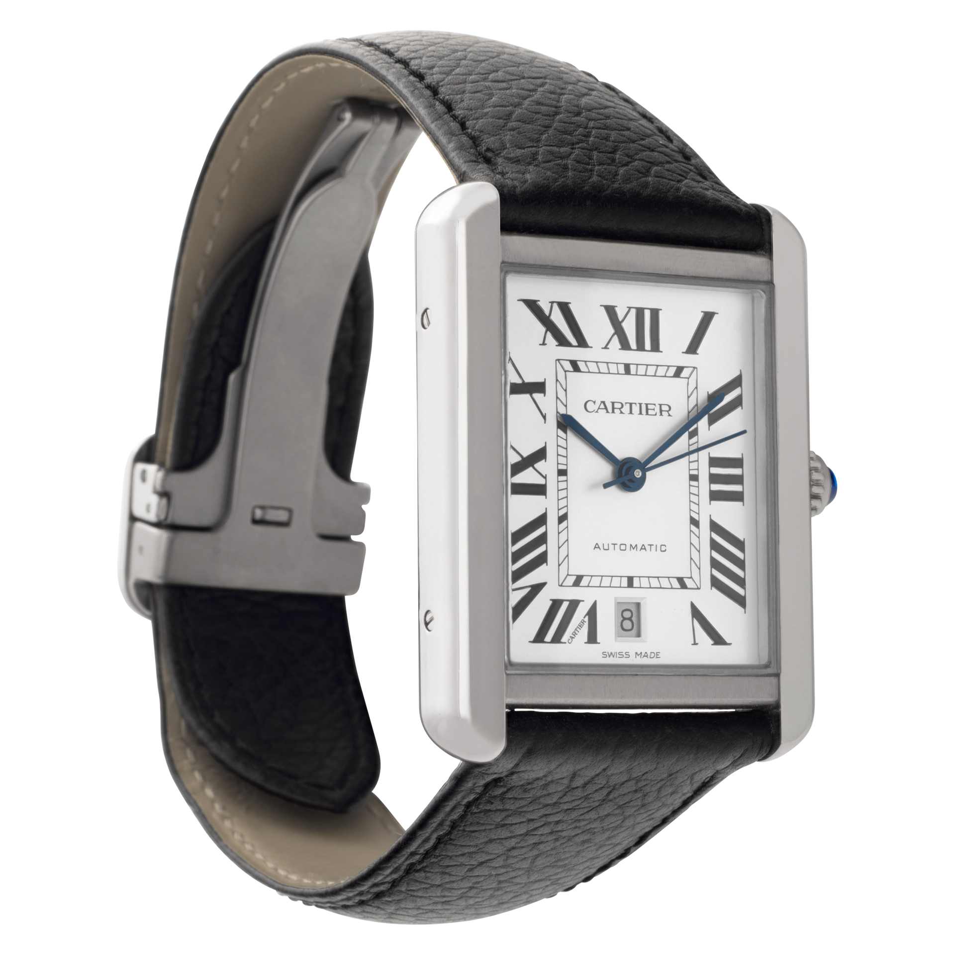 Cartier W5200027 Tank Solo Automatic Male Stainless Steel Watches Cartier W5200027 Tank Solo Automatic Male Stainless Steel Watches