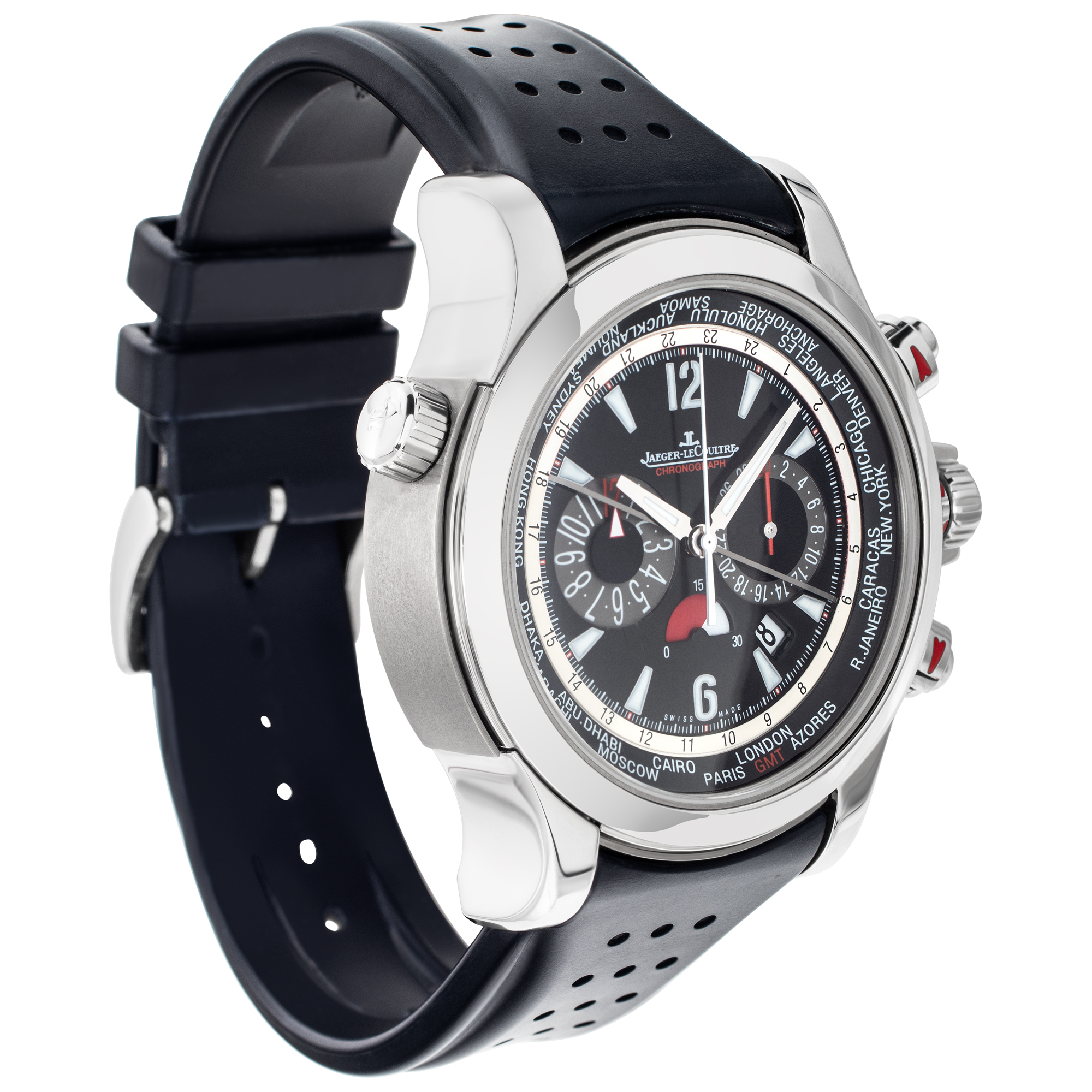 Jaeger LeCoultre 150.8.22 Master Compressor Automatic Male Stainless Steel Watches Jaeger LeCoultre 150.8.22 Master Compressor Automatic Male Stainless Steel Watches