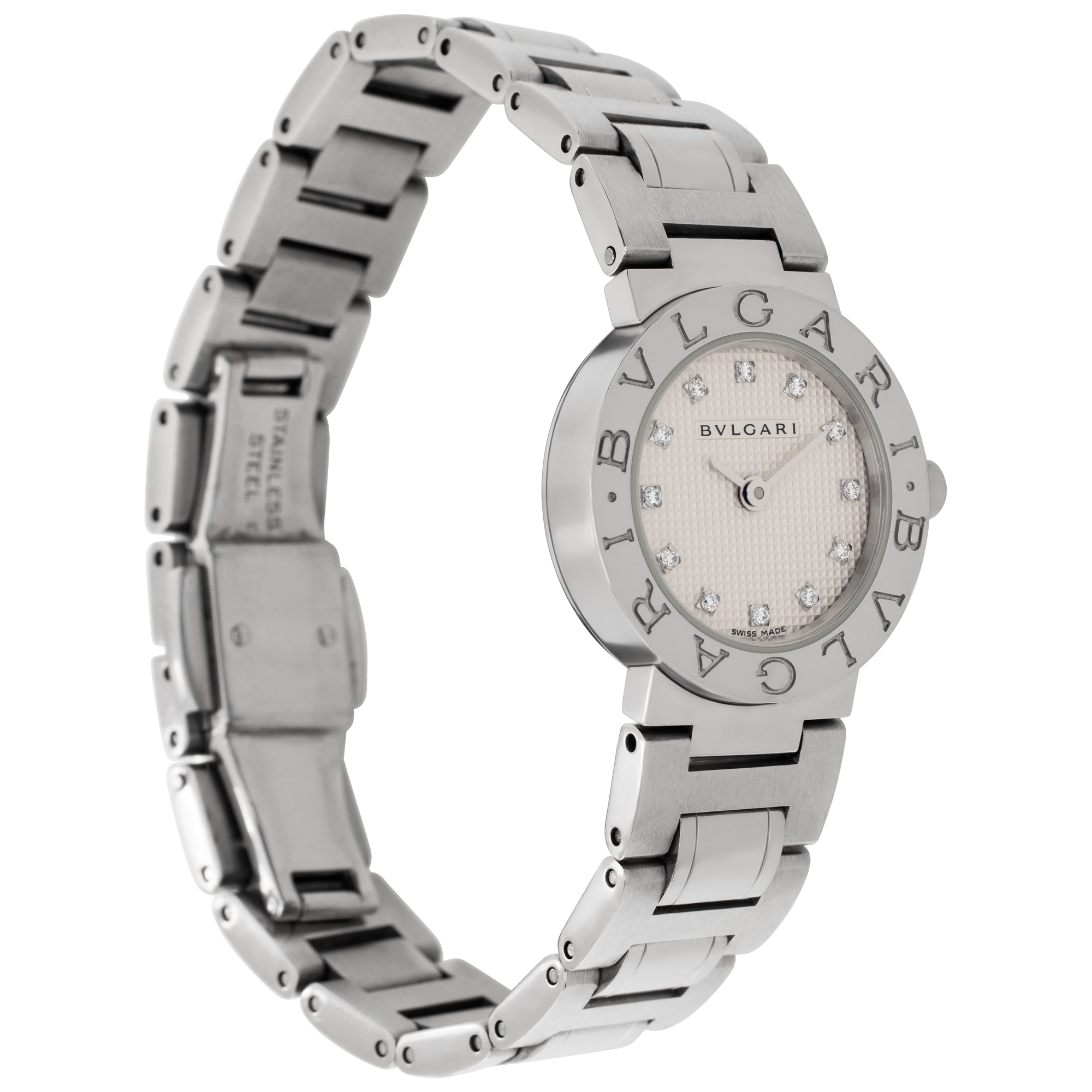 Bvlgari BB23 ss Classic Quartz Female Stainless Steel Watches Bvlgari BB23 ss Classic Quartz Female Stainless Steel Watches