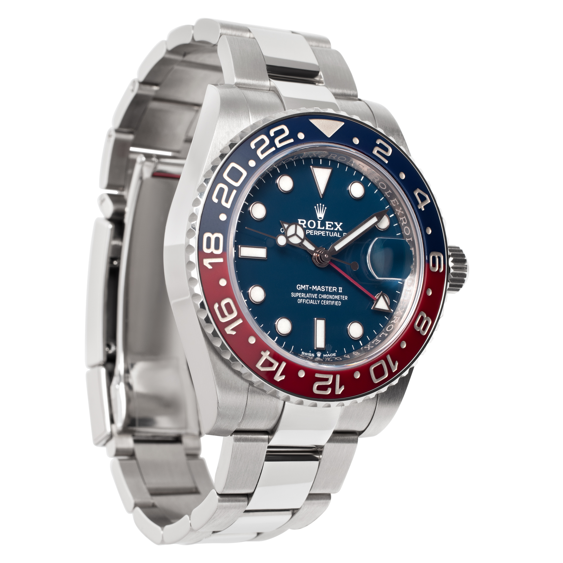 Rolex 126719BLRO GMT-Master II Automatic Male 18k White Gold Watches Rolex 126719BLRO GMT-Master II Automatic Male 18k White Gold Watches