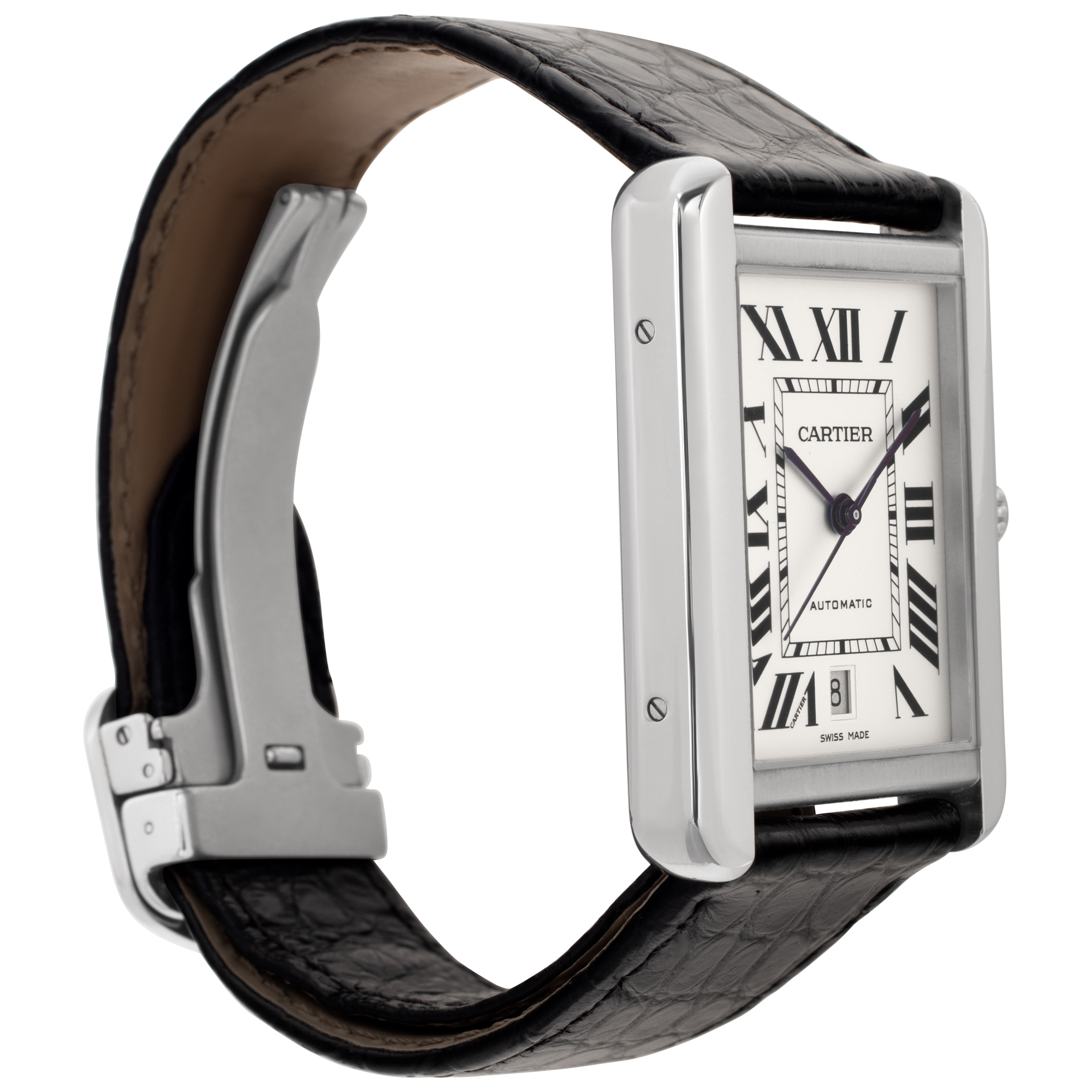 Cartier W5200027 Tank Solo Automatic Male Stainless Steel Watches Cartier W5200027 Tank Solo Automatic Male Stainless Steel Watches