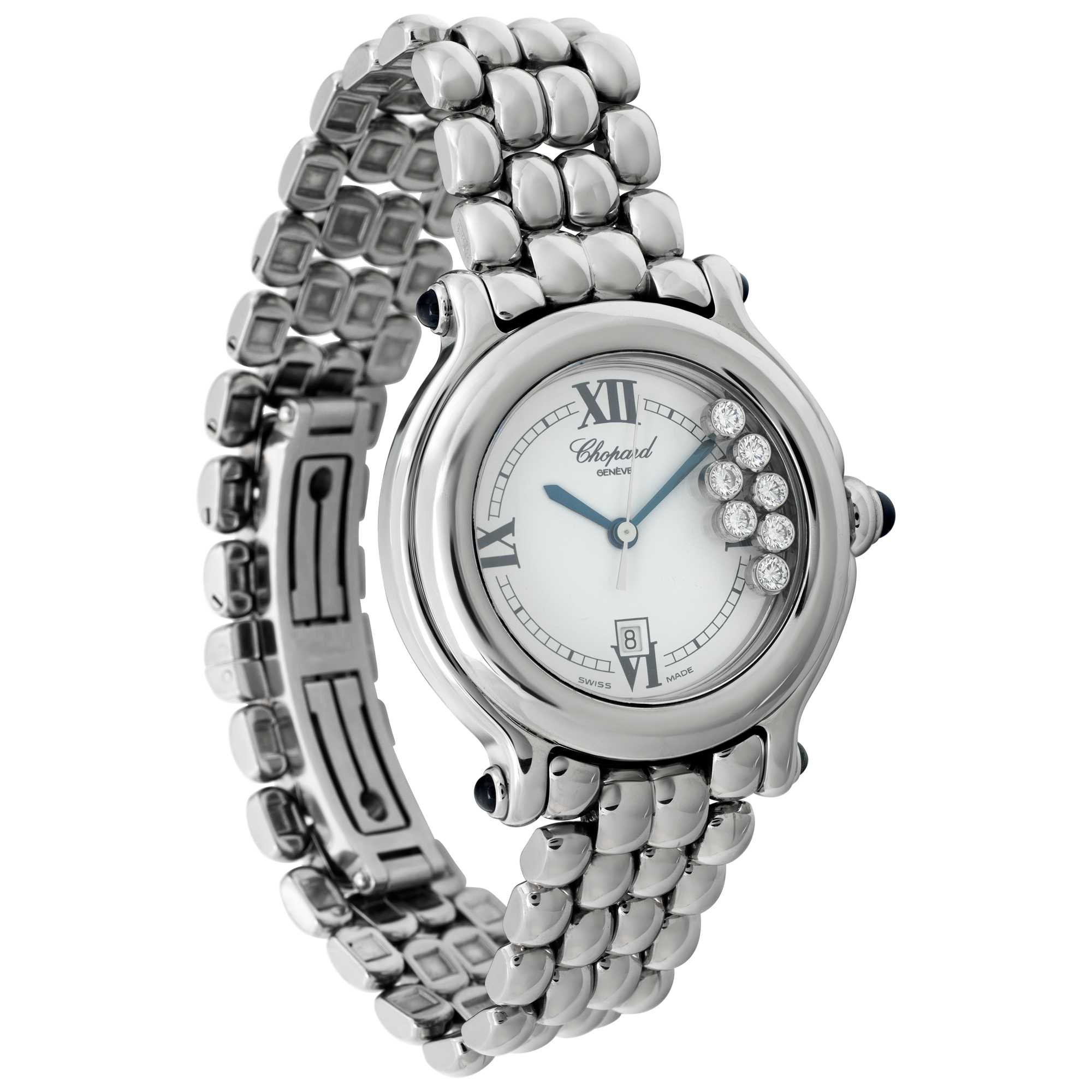 Chopard 27/8236-23 Happy Sport Quartz Female Stainless Steel Watches Chopard 27/8236-23 Happy Sport Quartz Female Stainless Steel Watches