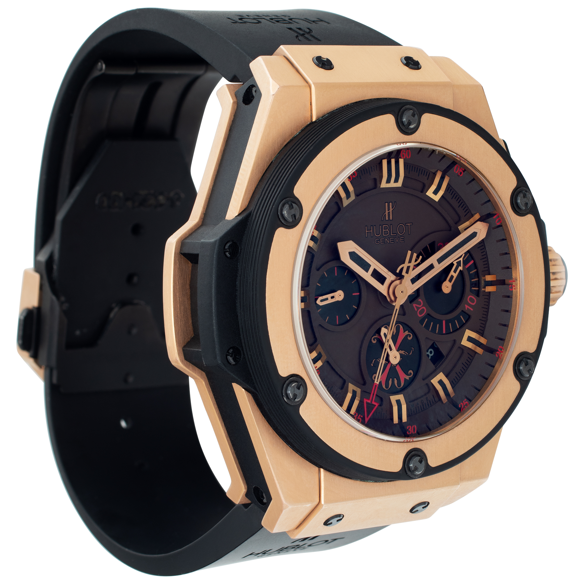 Hublot 703.OX.3113>HR.OPX12 King Power Arturo Fuente Automatic Male 18k rose gold & titanium Watches Hublot 703.OX.3113>HR.OPX12 King Power Arturo Fuente Automatic Male 18k rose gold & titanium Watches