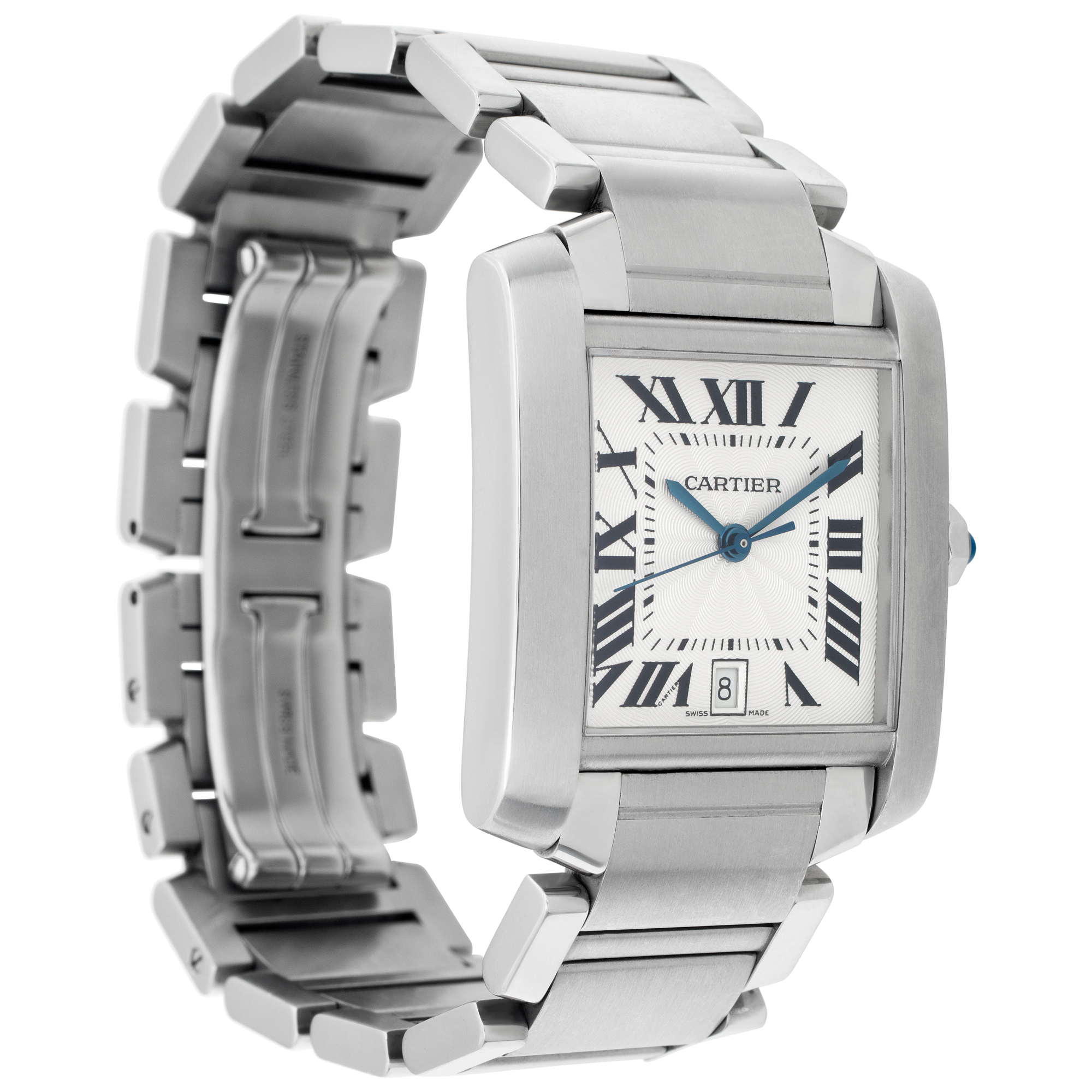 Cartier W51002Q3 Tank Francaise Automatic Male Stainless Steel Watches Cartier W51002Q3 Tank Francaise Automatic Male Stainless Steel Watches