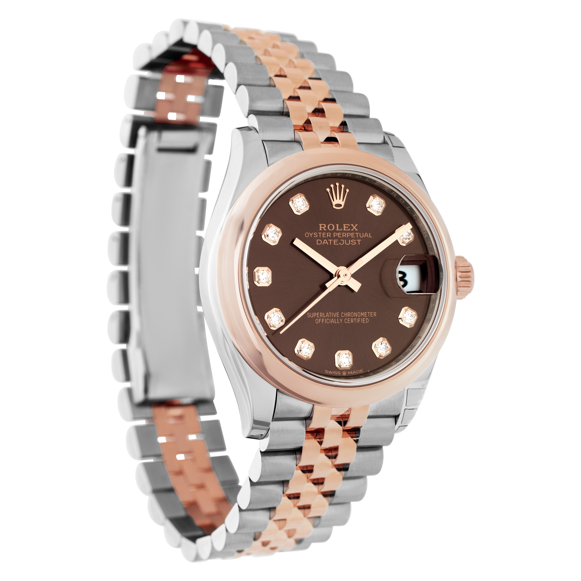 Rolex 278241 Datejust Automatic Female 18k rose gold & stainless steel Watches Rolex 278241 Datejust Automatic Female 18k rose gold & stainless steel Watches