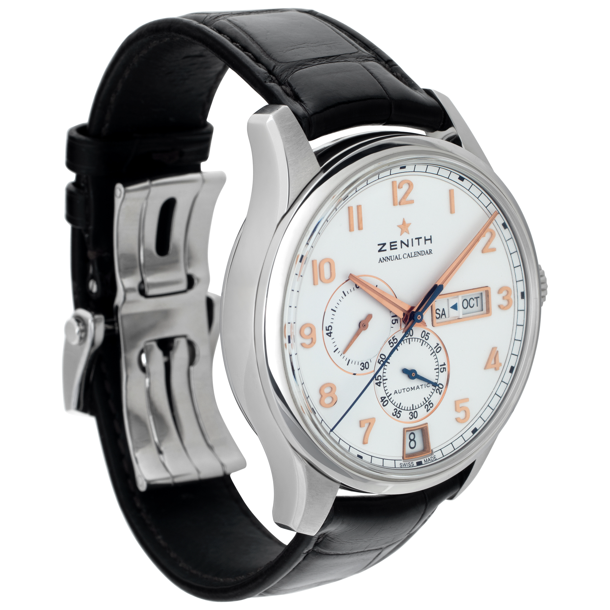 Zenith 03.2072.4054.01.c711 El Primero Automatic Male Stainless Steel Watches Zenith 03.2072.4054.01.c711 El Primero Automatic Male Stainless Steel Watches