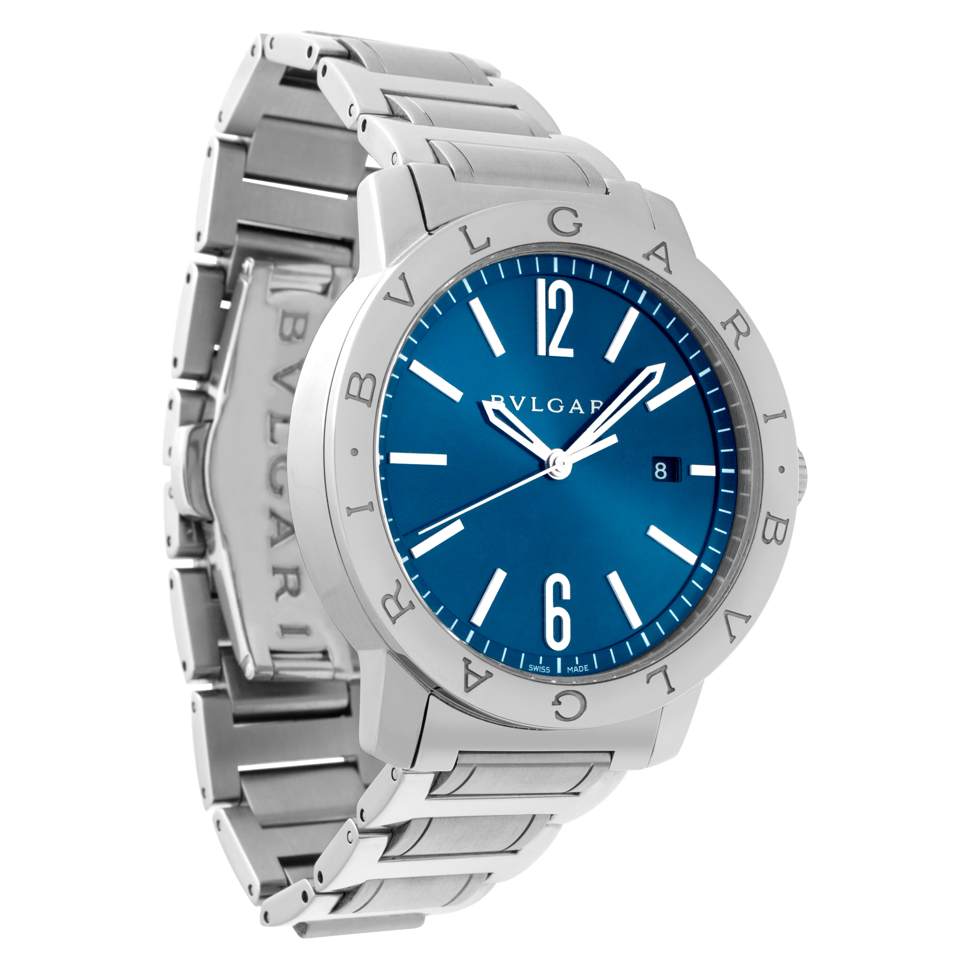 Bvlgari bb41S Classic Automatic Male Stainless Steel Watches Bvlgari bb41S Classic Automatic Male Stainless Steel Watches