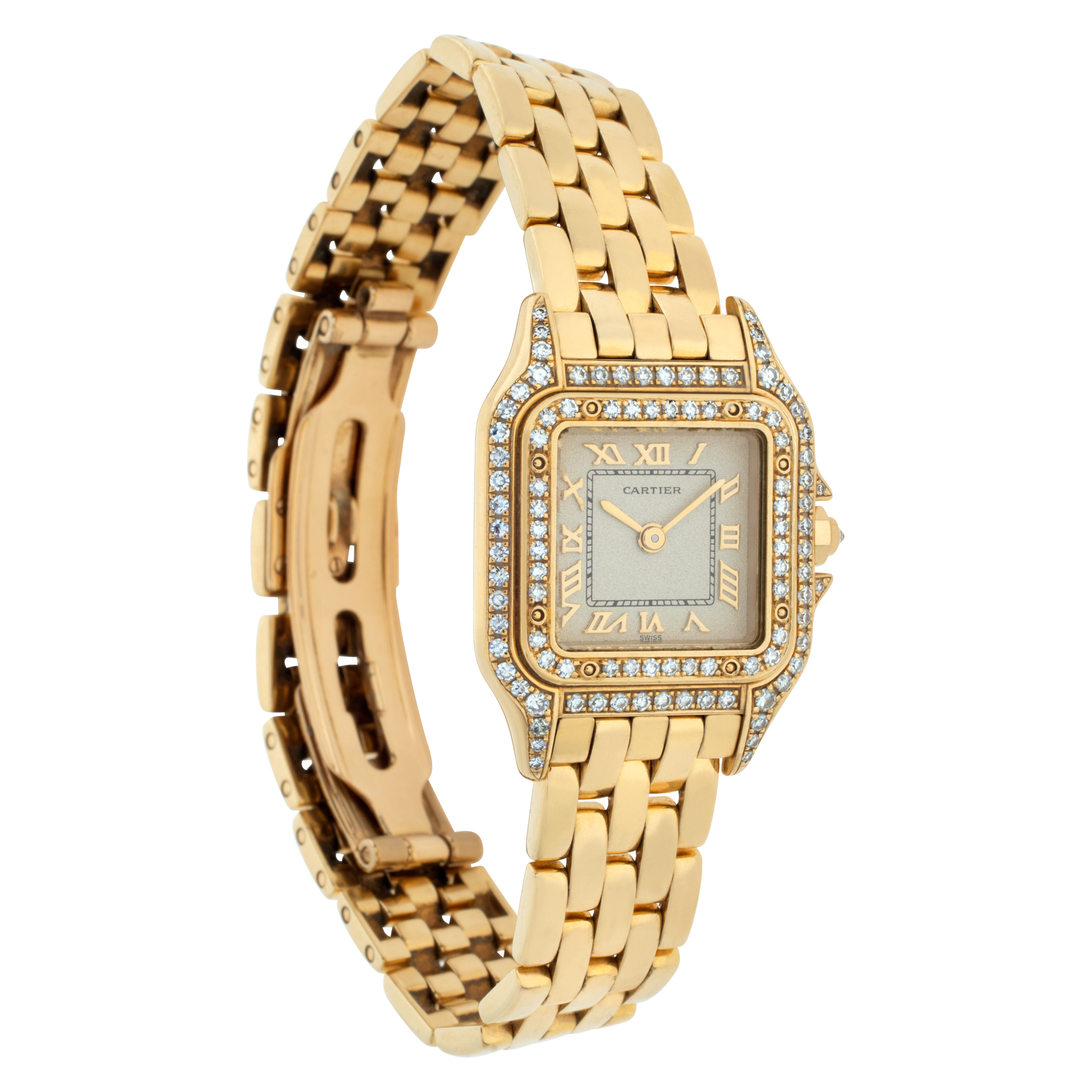Cartier WF3072B9 Panthere Quartz Female 18k yellow gold Watches Cartier WF3072B9 Panthere Quartz Female 18k yellow gold Watches