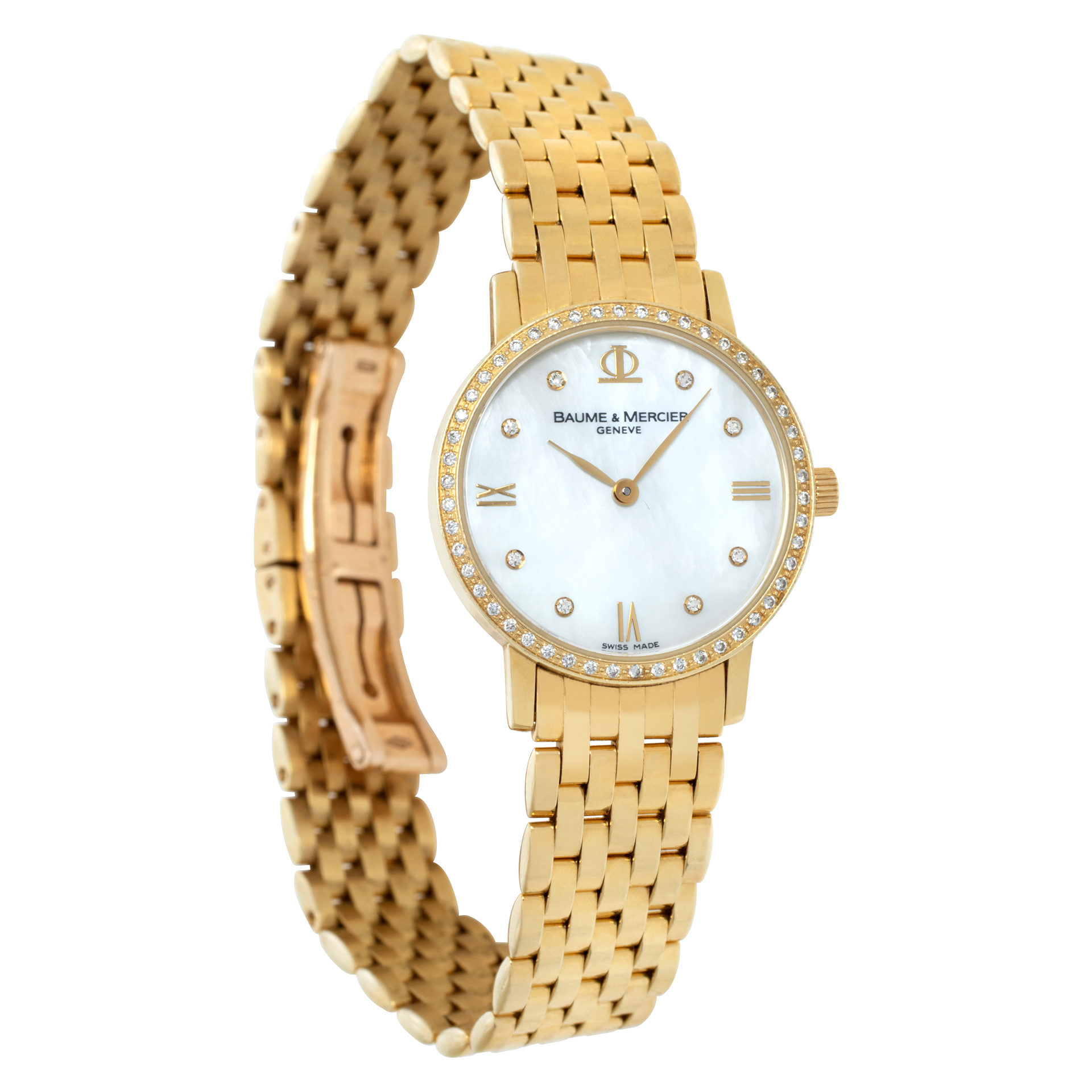 Baume & Mercier 4642807 Classic Quartz Female 18k yellow gold Watches Baume & Mercier 4642807 Classic Quartz Female 18k yellow gold Watches