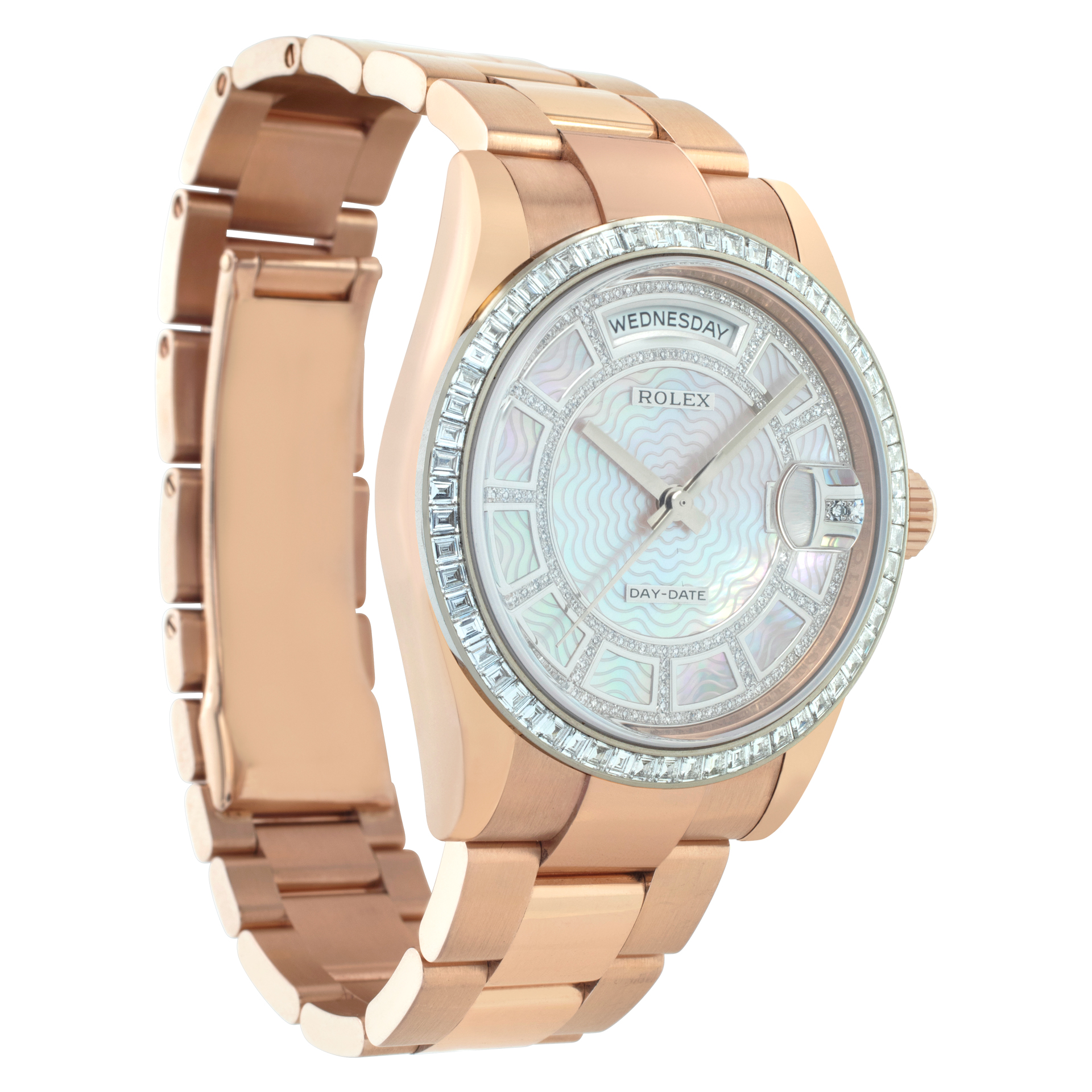 Rolex 118395BR Day-Date Automatic Unisex 18k rose gold Watches Rolex 118395BR Day-Date Automatic Unisex 18k rose gold Watches