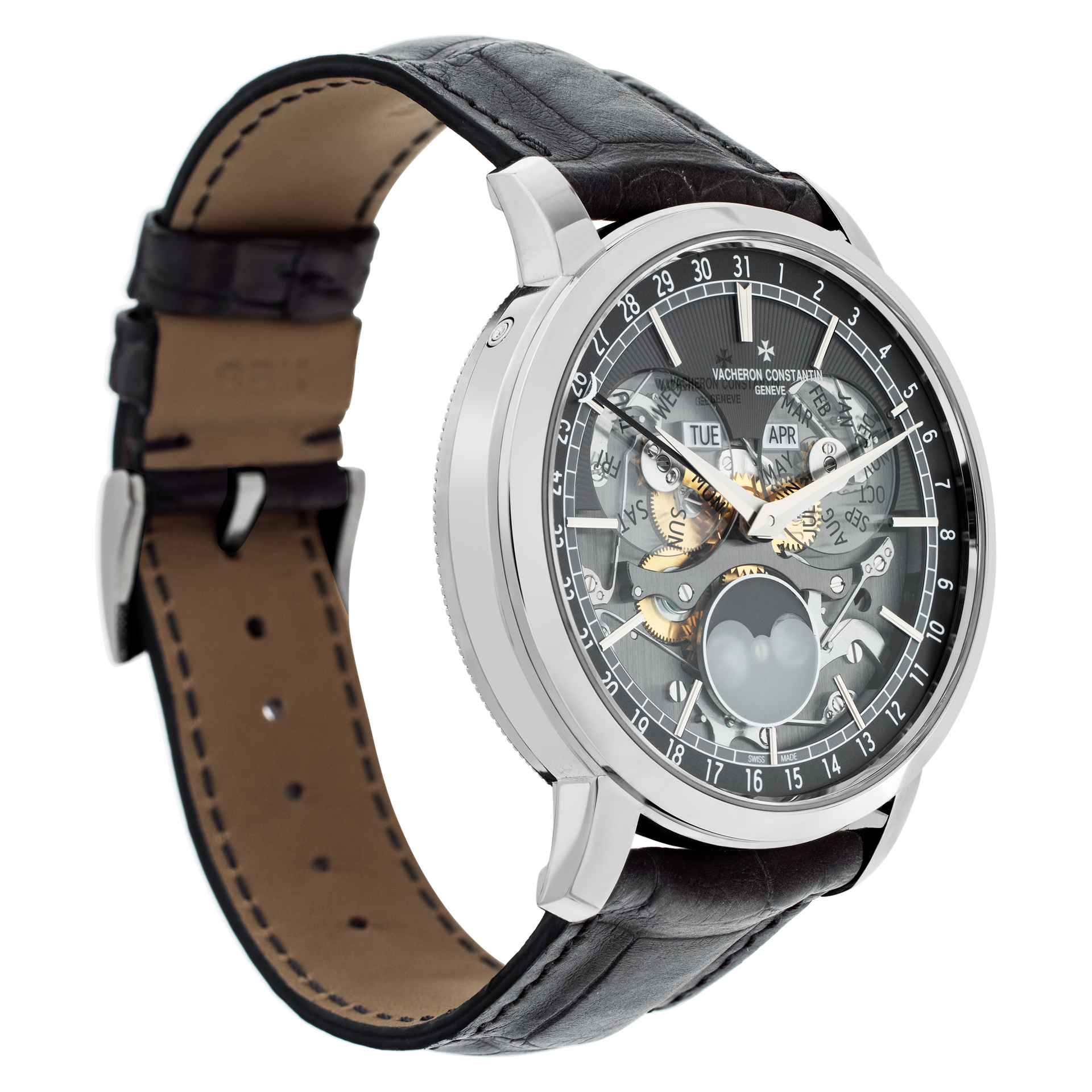 Vacheron Constantin 4020T/000G-B655 Traditionnelle Automatic Male 18k White Gold Watches Vacheron Constantin 4020T/000G-B655 Traditionnelle Automatic Male 18k White Gold Watches