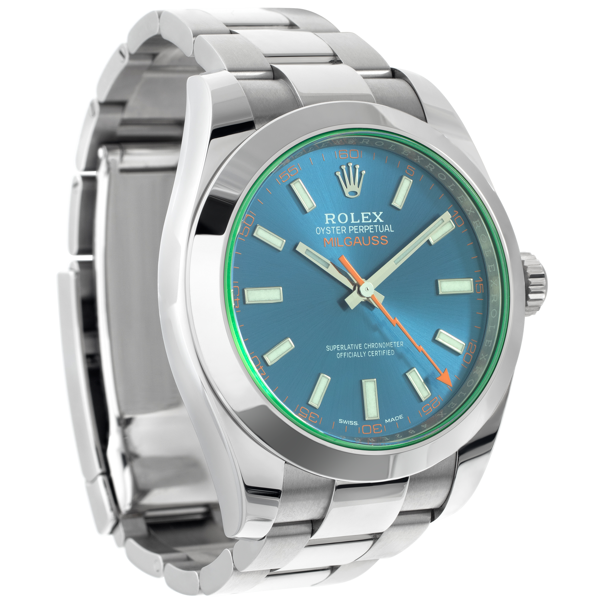 Rolex 116400GV Milgauss Automatic Male Stainless Steel Watches Rolex 116400GV Milgauss Automatic Male Stainless Steel Watches