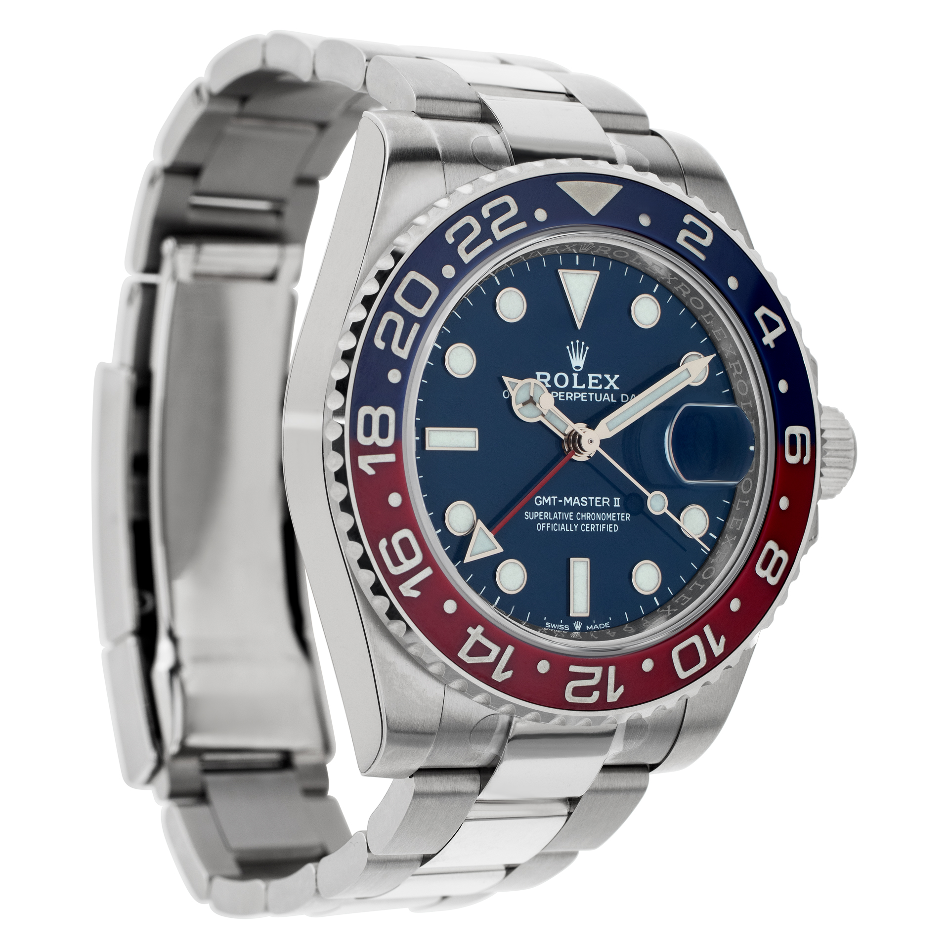 Rolex 126719BLRO GMT-Master II Automatic Male 18k White Gold Watches Rolex 126719BLRO GMT-Master II Automatic Male 18k White Gold Watches