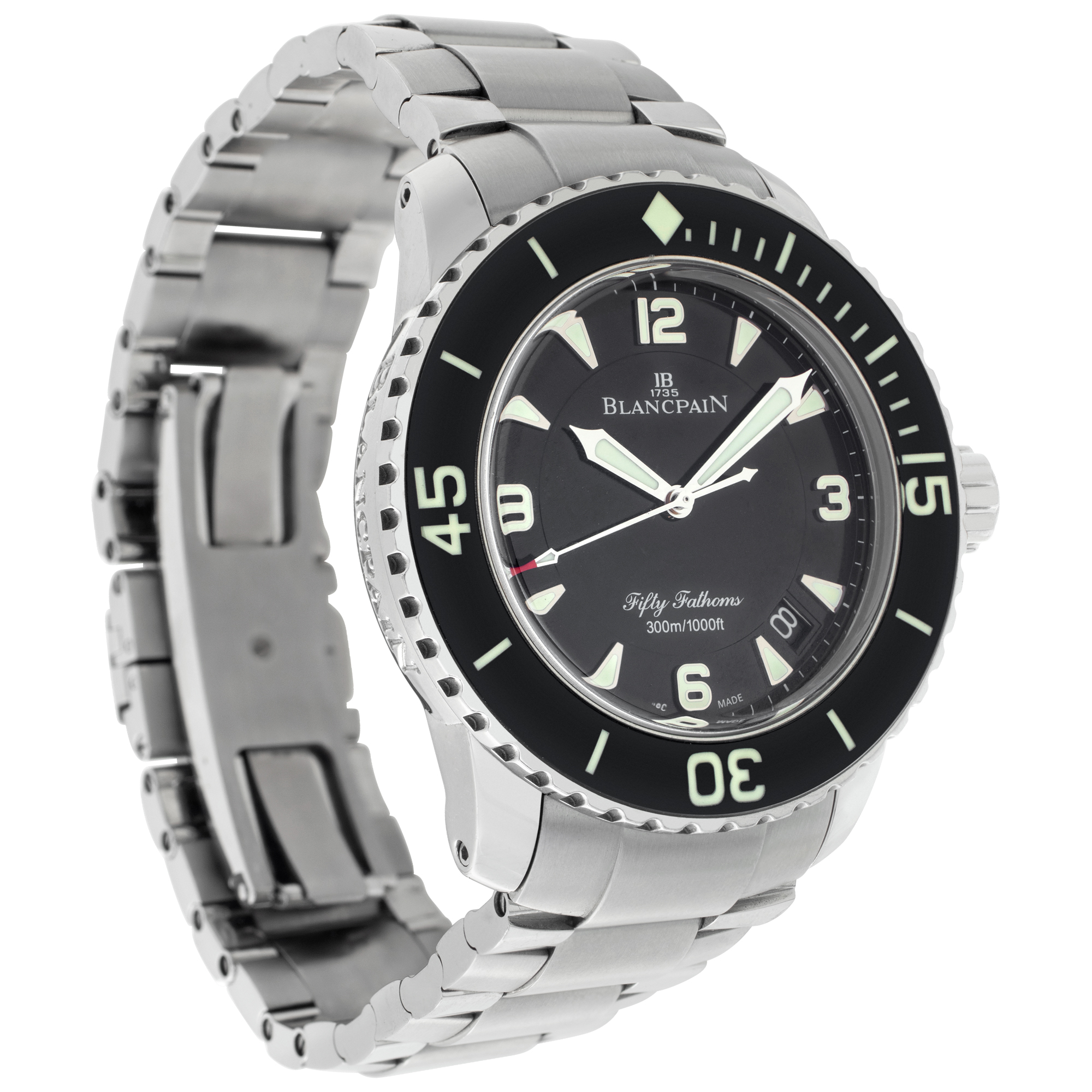 Blancpain 5015-1130-71 Fifty Fathoms Automatic Male Stainless Steel Watches Blancpain 5015-1130-71 Fifty Fathoms Automatic Male Stainless Steel Watches