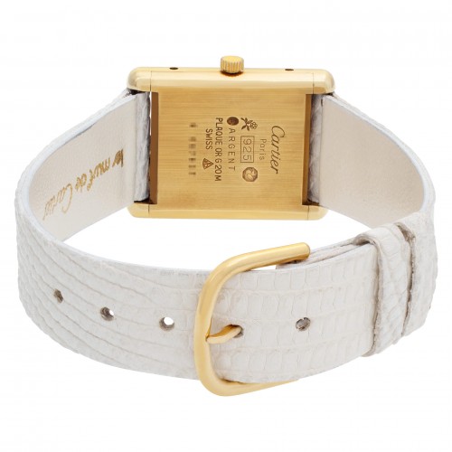 Cartier Cartier 2582 Tank Manual Unisex Vermeil Watches Cartier Cartier 2582 Tank Manual Unisex Vermeil Watches