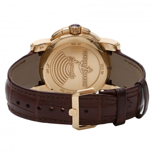 Ulysse Nardin 666-88 Sonata Cathedral Automatic Male 18k rose gold Watches Ulysse Nardin 666-88 Sonata Cathedral Automatic Male 18k rose gold Watches
