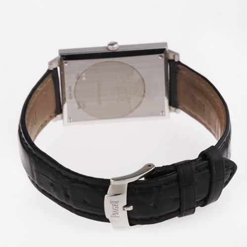 Piaget GOA30161 Black Tie Manual Male 18k White Gold Watches Piaget GOA30161 Black Tie Manual Male 18k White Gold Watches