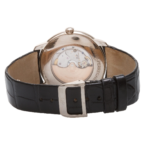 Girard Perregaux 49525D53A1A-BK6A 1966 Automatic Male 18k White Gold Watches Girard Perregaux 49525D53A1A-BK6A 1966 Automatic Male 18k White Gold Watches