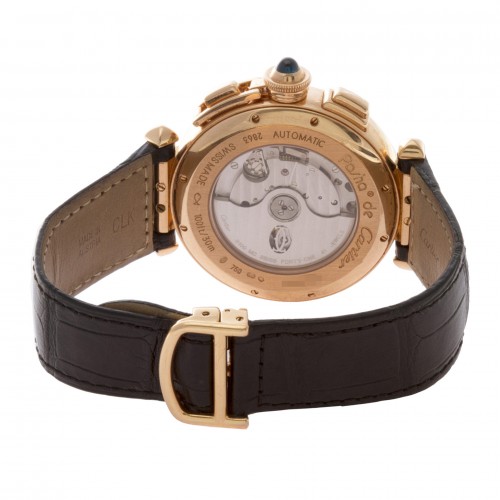 Cartier w3019951 Pasha Automatic Male 18k Pink Gold Watches Cartier w3019951 Pasha Automatic Male 18k Pink Gold Watches