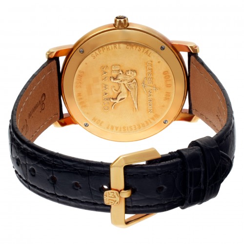 Ulysse Nardin 131-77-9 San Marco Automatic Male 18k yellow gold Watches Ulysse Nardin 131-77-9 San Marco Automatic Male 18k yellow gold Watches