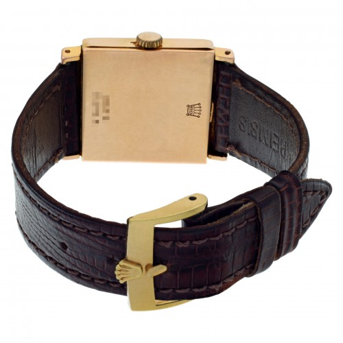 Rolex 3570 Square Manual Unisex 18k rose gold Watches Rolex 3570 Square Manual Unisex 18k rose gold Watches