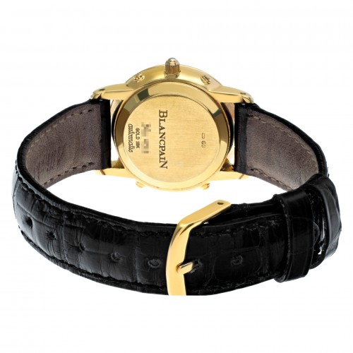 Blancpain 6395 1418 58 Leman Automatic Female 18k yellow gold Watches Blancpain 6395 1418 58 Leman Automatic Female 18k yellow gold Watches