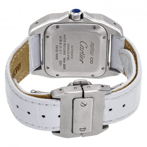 Cartier W20126X8 Santos 100 Automatic Unisex Stainless Steel Watches Cartier W20126X8 Santos 100 Automatic Unisex Stainless Steel Watches