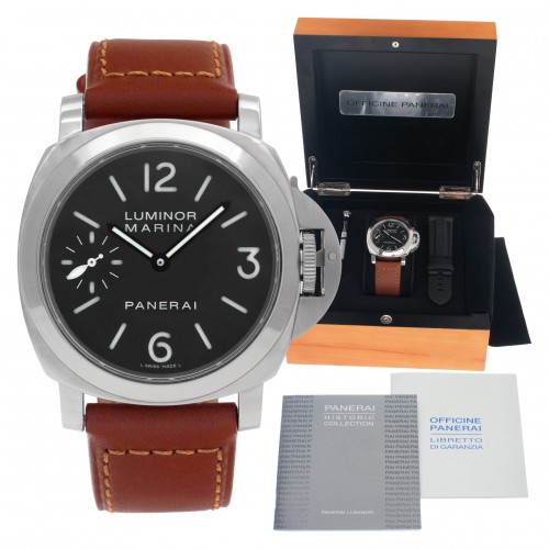 Panerai PAM00111 Luminor Marina Manual Unisex Stainless Steel Watches Panerai PAM00111 Luminor Marina Manual Unisex Stainless Steel Watches