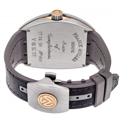 Franck Muller 45SCBLKBLKGRY Vanguard Automatic Male Titanium Watches Franck Muller 45SCBLKBLKGRY Vanguard Automatic Male Titanium Watches