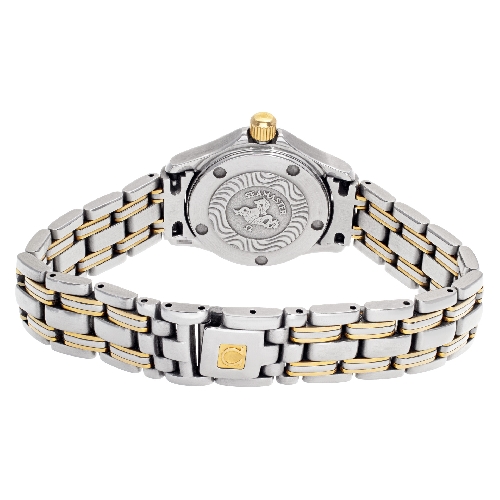Omega 2381.21.00 Seamaster Quartz Female 18k gold & Stainless Steel Watches Omega 2381.21.00 Seamaster Quartz Female 18k gold & Stainless Steel Watches