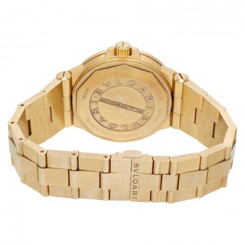 Bvlgari DG40G Diagono Automatic Male 18k yellow gold Watches Bvlgari DG40G Diagono Automatic Male 18k yellow gold Watches