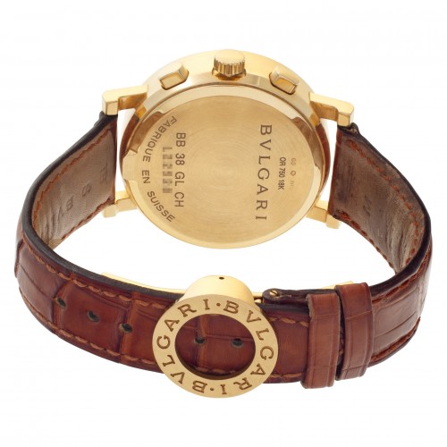 Bvlgari BB38GLCH Diagono Automatic Unisex 18k yellow gold Watches Bvlgari BB38GLCH Diagono Automatic Unisex 18k yellow gold Watches