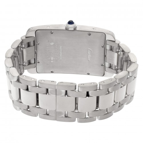 Cartier W2605511 Tank Americaine Automatic Unisex 18k White Gold Watches Cartier W2605511 Tank Americaine Automatic Unisex 18k White Gold Watches