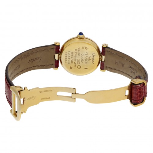 Cartier 59004 Must Quartz Male Vermeil Watches Cartier 59004 Must Quartz Male Vermeil Watches