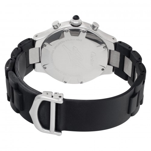 Cartier W10125U2 Chronoscaph Quartz Unisex Stainless Steel Watches Cartier W10125U2 Chronoscaph Quartz Unisex Stainless Steel Watches