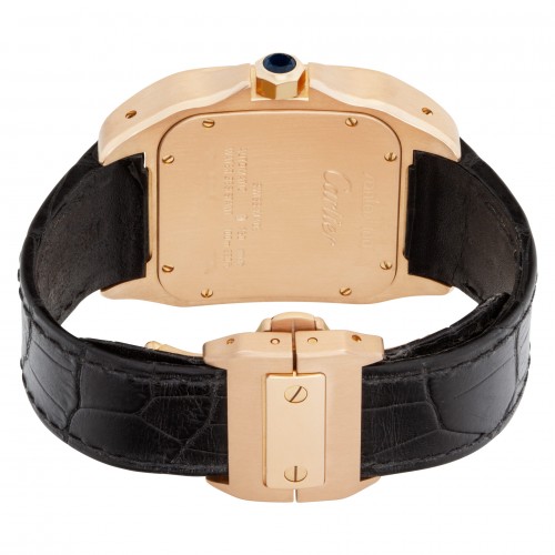 Cartier W20095Y1 Santos 100 Automatic Male 18k rose gold Watches Cartier W20095Y1 Santos 100 Automatic Male 18k rose gold Watches