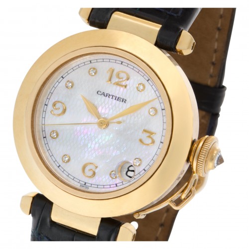 Cartier 1035 Pasha 35 Automatic Unisex 18k yellow gold Watches Cartier 1035 Pasha 35 Automatic Unisex 18k yellow gold Watches
