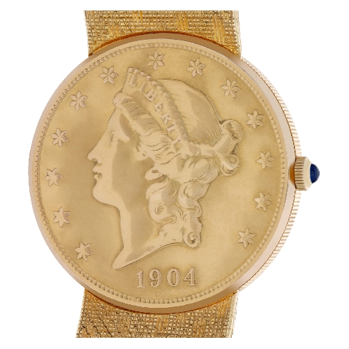 Corum 8890 $20 Coin Quartz Male 18k yellow gold Watches Corum 8890 $20 Coin Quartz Male 18k yellow gold Watches