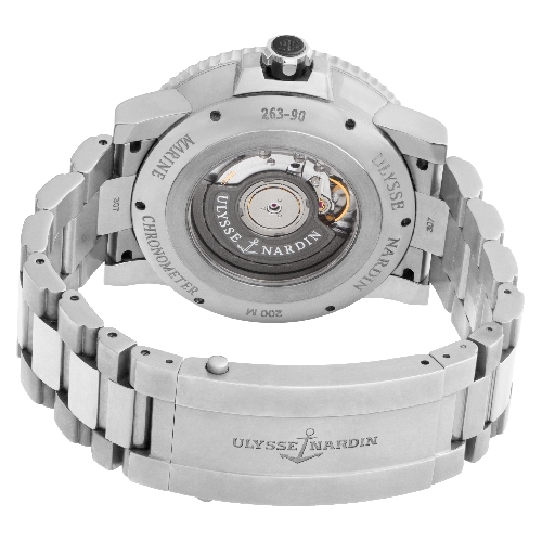 Ulysse Nardin 263-90 Maxi Marine Automatic Male Stainless Steel Watches Ulysse Nardin 263-90 Maxi Marine Automatic Male Stainless Steel Watches