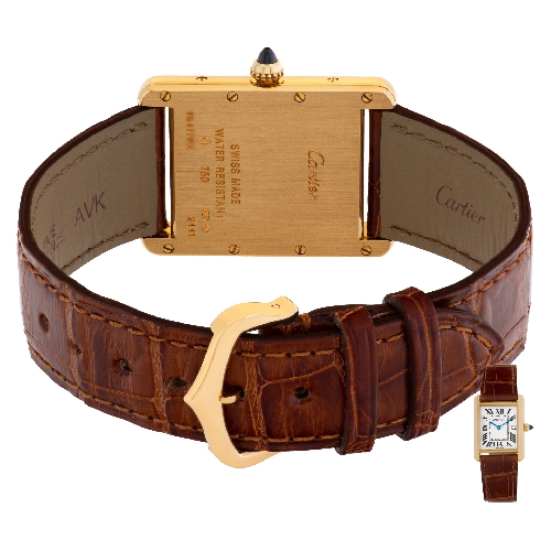Cartier W1529756 Tank Louis Quartz Unisex 18k yellow gold Watches Cartier W1529756 Tank Louis Quartz Unisex 18k yellow gold Watches