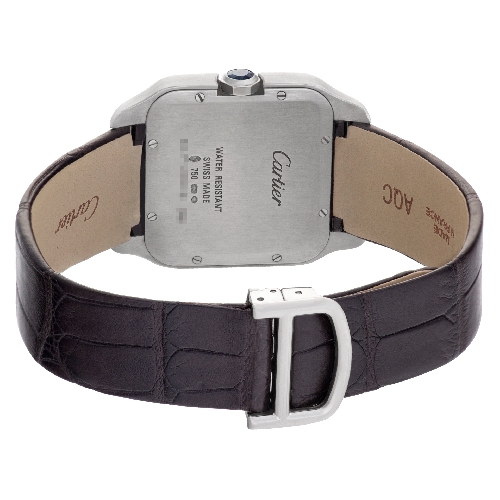 Cartier W2009451 Santos Dumont Quartz Unisex 18k White Gold Watches Cartier W2009451 Santos Dumont Quartz Unisex 18k White Gold Watches