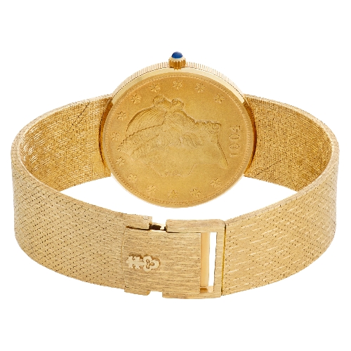 Corum 1904 $20 Coin Automatic Male 18k yellow gold Watches Corum 1904 $20 Coin Automatic Male 18k yellow gold Watches