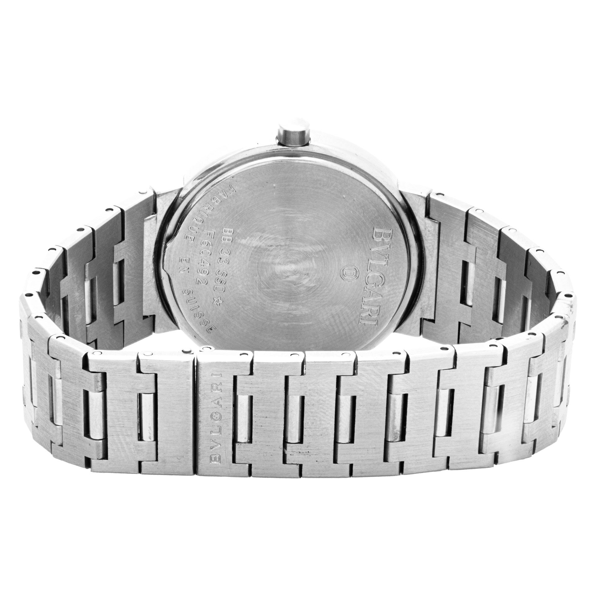 Bvlgari bb33ssd Bvlgari Quartz Unisex Stainless Steel Watches Bvlgari bb33ssd Bvlgari Quartz Unisex Stainless Steel Watches