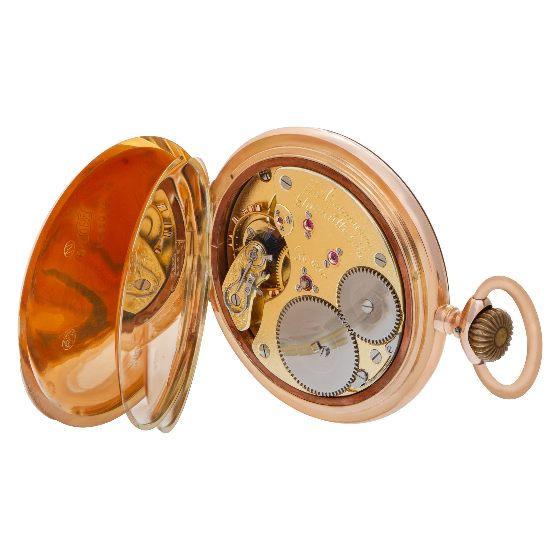 Glashutte Glashutte 3383 Certified pre-owned Manual Male 14k yellow gold Watches Glashutte Glashutte 3383 Certified pre-owned Manual Male 14k yellow gold Watches