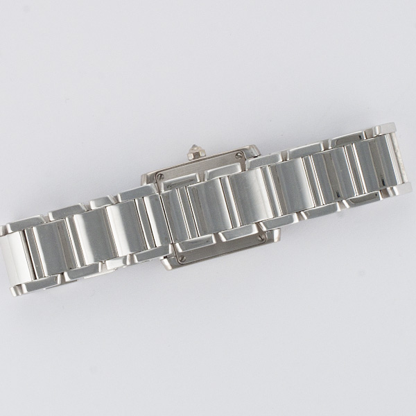 Cartier WE1002S3 Tank Francaise Quartz Female 18k White Gold Watches Cartier WE1002S3 Tank Francaise Quartz Female 18k White Gold Watches