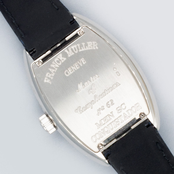 Franck Muller MEN SC Conquistador Automatic Unisex 18k White Gold Watches Franck Muller MEN SC Conquistador Automatic Unisex 18k White Gold Watches