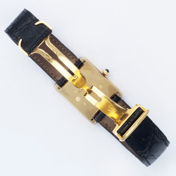 Cartier 22759 Tank Quartz Unisex Vermeil Watches Cartier 22759 Tank Quartz Unisex Vermeil Watches